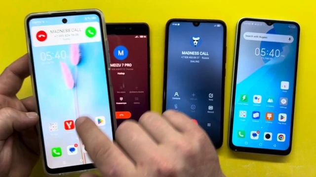 MADNESS Incoming Call MEIZU Pro 7 and XIAOMI Mi 7 / Tecno Go 2024 and infinix HOT 30i, Outgoing Cal смотреть онлайн