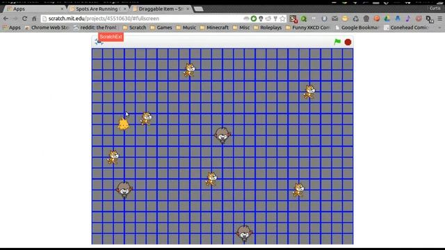 Glitch in Draggable Scratch Sprite (Fullscreen) смотреть онлайн