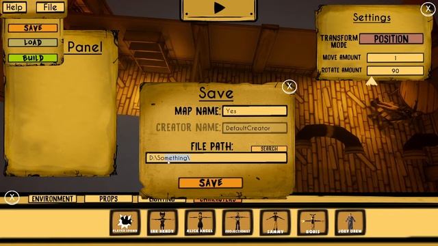 Bendy and the Map Maker | How to save the map смотреть онлайн