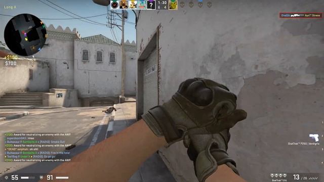 Counter Strike Global Offensive 4K AWP ACE Stolen смотреть онлайн