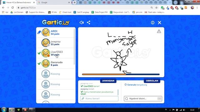 Cara Bermain Gartic.io Indonesia смотреть онлайн