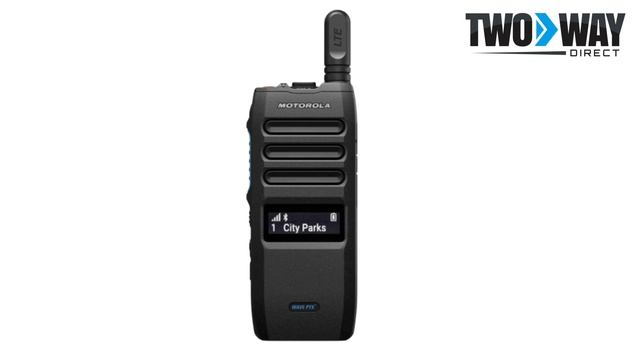 The Motorola TLK110 WAVE PTX Two Way Radio | Two Way Direct смотреть онлайн