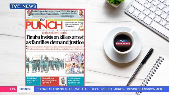 NEWSPAPER REVIEW: Tinubu Grants Scholarship, Free Housing To Families Of Slain Soldiers смотреть онлайн
