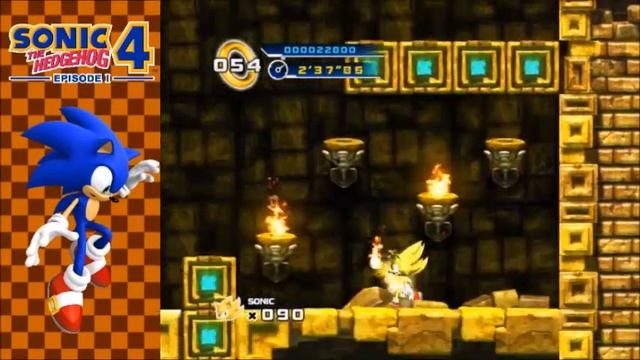Sonic the Hedgehog 4 Episode I (PC) Parte 3 - Lost Labyrinth Zone смотреть онлайн