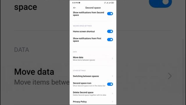 Transfer Data From First Space To Second Space | Redmi Note 10 смотреть онлайн