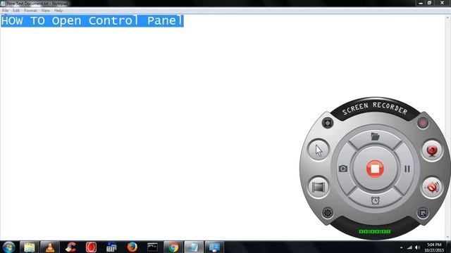 How TO Open Control Panel in windows смотреть онлайн