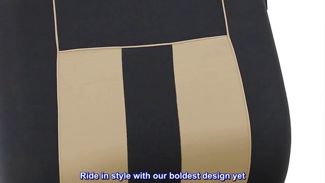 Great product - FH Group Striking Striped Car Seat Covers Full Set, Airbag and Split Ready with Ca смотреть онлайн