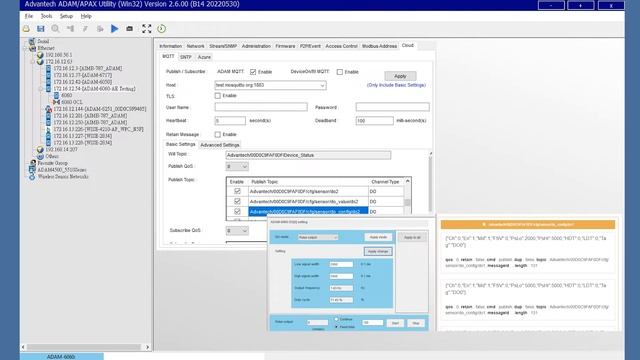 Quickly start with MQTT protocols uploading data to the Azure with ADAM modules смотреть онлайн
