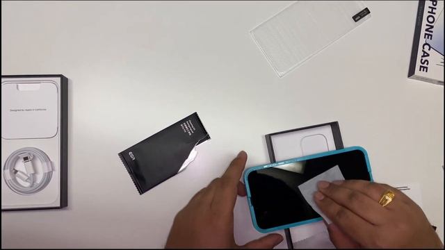 Iphone 13 Pro Max Unboxing, Applying Screen Protector And Clear Case