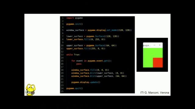 M. Boscaini, A. Marchioro - Pygame torna a scuola смотреть онлайн