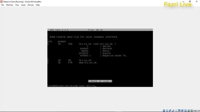 Tutorial Konfigurasi DNS Debian 8 Di Virtual Box смотреть онлайн