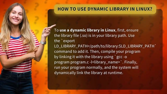 How to use dynamic library in Linux? смотреть онлайн