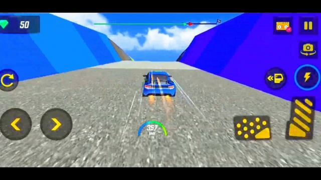 Impossible Car Stunts Driving - Sport Car Racing Simulator 2024 - Android GamePlay смотреть онлайн