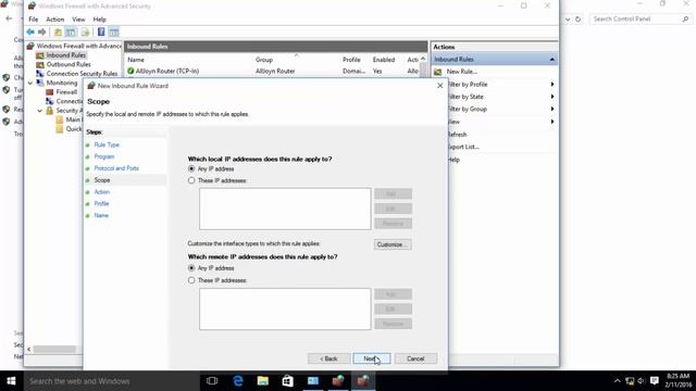 Windows Firewall Settings on Windows 10,8,7 смотреть онлайн