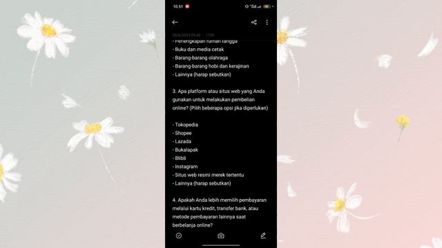 Langkah-langkah untuk membuat survei menggunakan Google Forms di HP Android смотреть онлайн