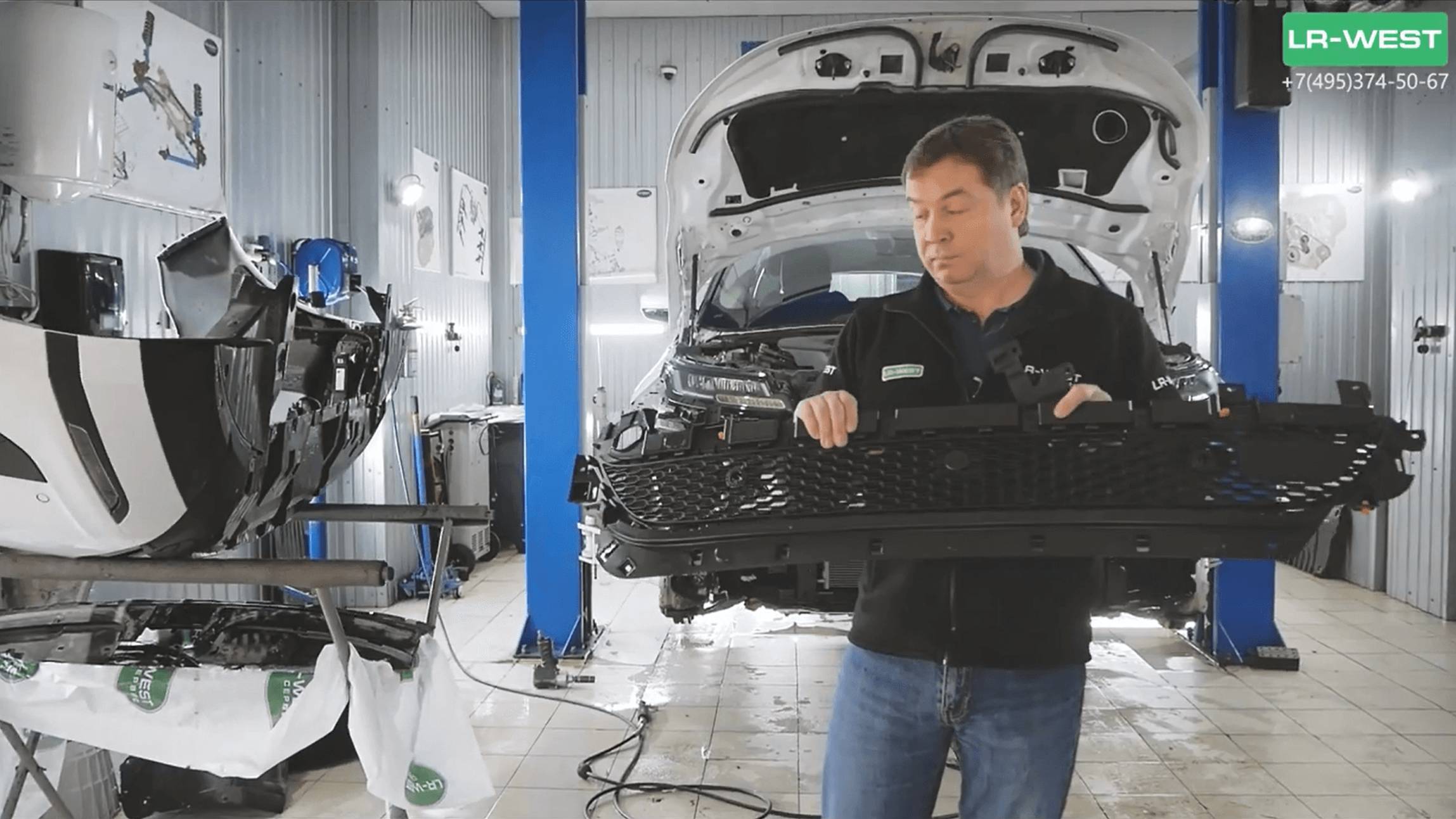 Комплектации и дооснащение Рендж Ровер Эвок. Установка активного круиз-контроля. смотреть онлайн