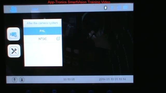 App-Tronics SmartVision dual line DVR, rear camera with added BT 4.0 смотреть онлайн
