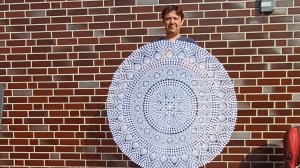 Скатерть крючком. Девятая часть.