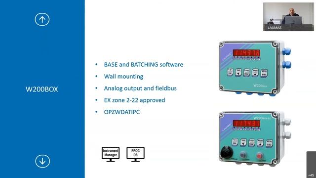 LAUMAS W-series weight indicators (english) смотреть онлайн