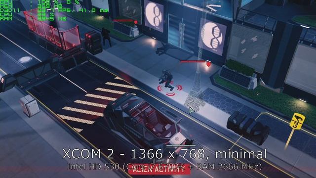 Playing XCOM 2 on Intel Skylake HD 530 iGPU (no discrete graphics card) смотреть онлайн