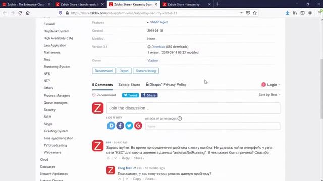 01.07- Conhecendo o share da zabbix sia смотреть онлайн