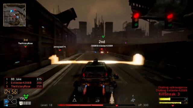 Twisted Metal PS3, Warthog ONLINE Deathmatch Diesel City 4/25/12 (Gameplay/Commentary) смотреть онлайн