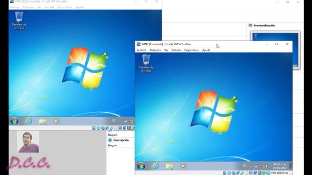 Red de dos pc virtuales windows 7x86 смотреть онлайн