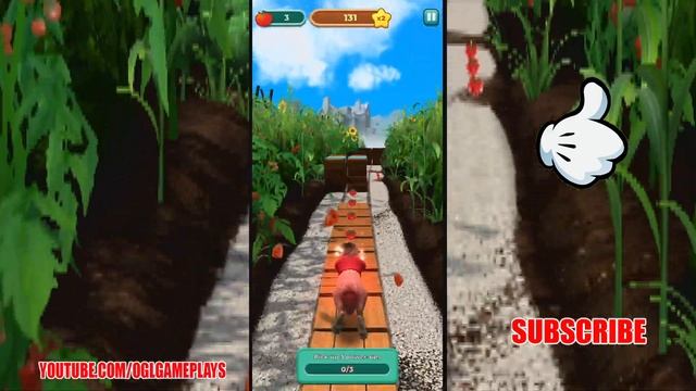 Peter Rabbit Run! Gameplay Part 1 (Android iOS) смотреть онлайн