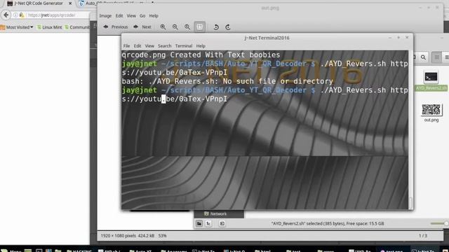 Generating QR Codes From CLI On Linux & Reveresd Decode смотреть онлайн