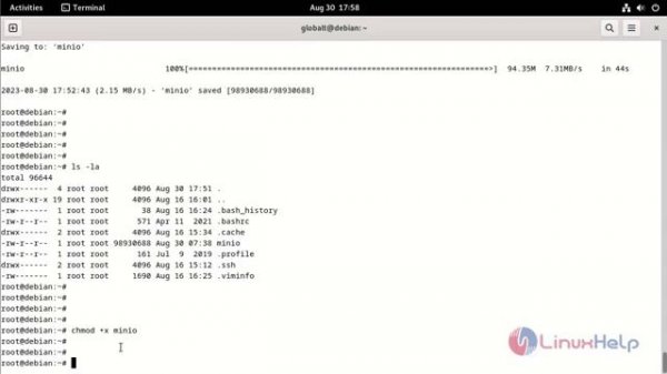 How to install MinIO on Debian 12