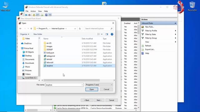 How to Block an Application from accessing the internet in windows 10 firewall смотреть онлайн