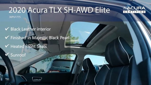 2020 Acura TLX SH-AWD Elite / LOCAL CAR / ONE OWNER at Performance Acura Niagara смотреть онлайн