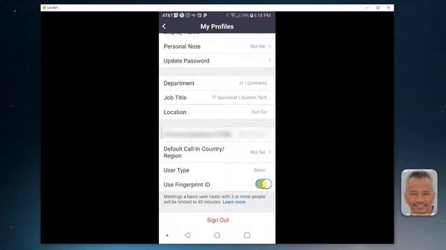 How to Use Fingerprint Authentication on Zoom for Android смотреть онлайн