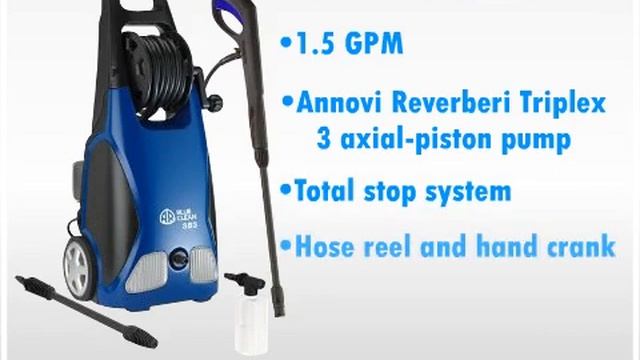 AR Blue Clean AR383 Electric Pressure Washer Review смотреть онлайн