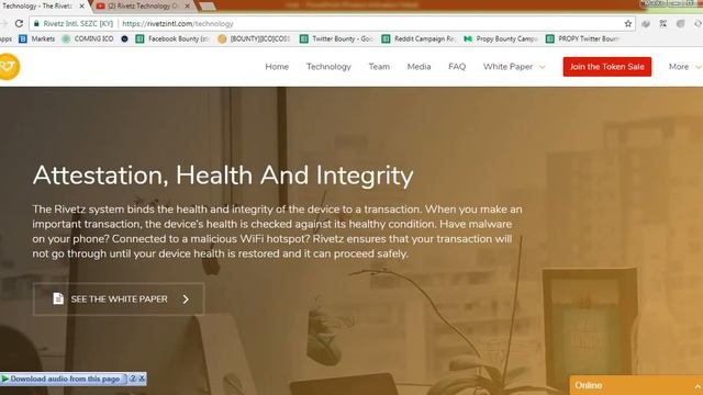 RIVETZ - ICO REVIEW смотреть онлайн