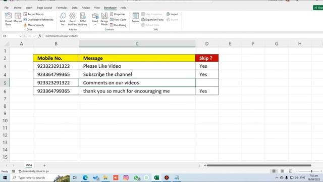 How to Send Bulk WhatsApp Messages from Excel [2023] | without any extension or application смотреть онлайн