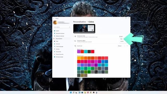 How to change WINDOWS 11 to DARK MODE | 2022 смотреть онлайн