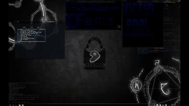 Sniffing passwords with n4p Airbase ettercap MITM Hacking смотреть онлайн