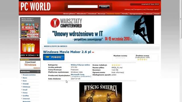 Tutorial. Skąd pobrać Windows Movie Marker dla Windows 7. смотреть онлайн