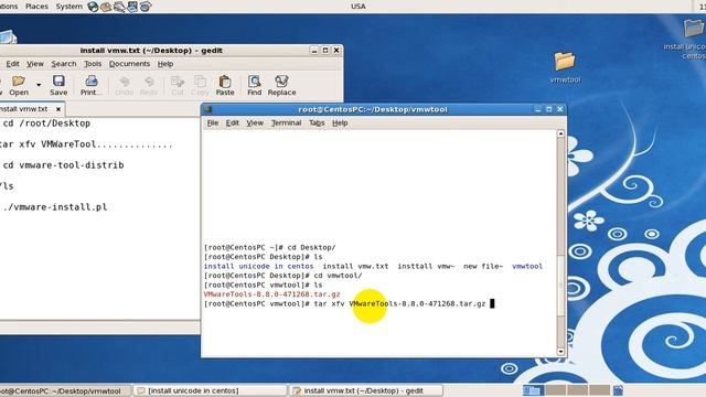 How to install vmware tool in Centos khmer by pheng.avi смотреть онлайн