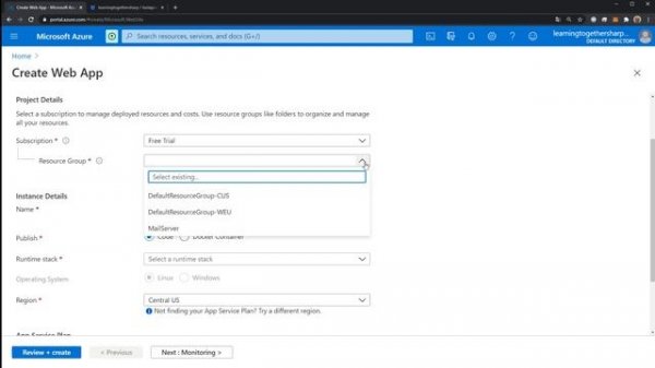 c# - Это просто. Создание и размещение проекта DotNet Core API в Microsoft Azure за 10 минут