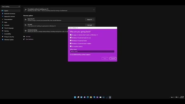 How to downgrade to windows 10 from windows 11 смотреть онлайн