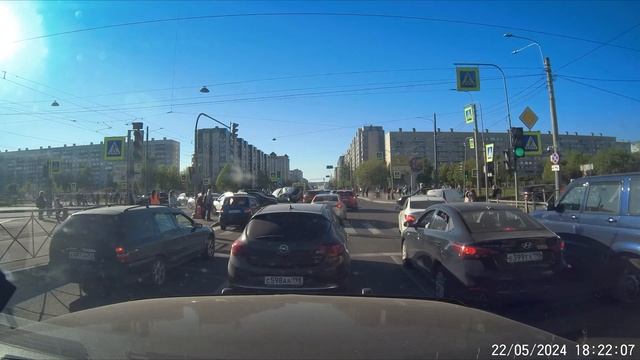ДТП 22.05.2024 Авиаконструкторов - Долгоозерная смотреть онлайн