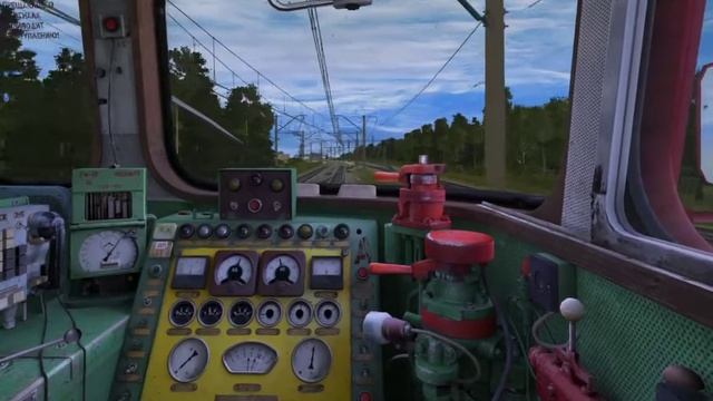 Trainz: ТЭП60 с курьерским поездом на участке Москва — Шемякино