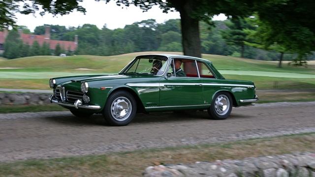 1958 Alfa Romeo 2000 Coupe Vignale смотреть онлайн