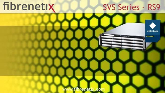 Fibrenetix Storage Video Server RS9 - Verification System Builder смотреть онлайн