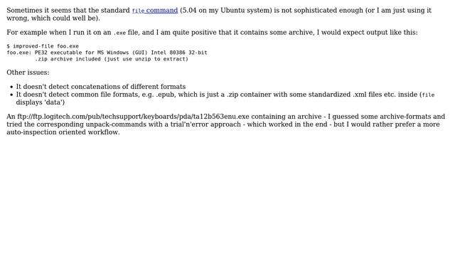 Unix & Linux: More sophisticated file command for deep inspection? (2 Solutions!!) смотреть онлайн