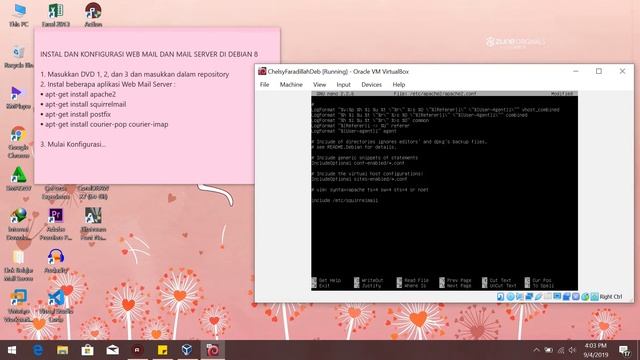 TUTORIAL WEB MAIL DAN MAIL SERVER - DEBIAN 8 смотреть онлайн