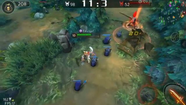 Ace of Arenas |Thera Game play (18-3-2)| Best MOBA Android game смотреть онлайн