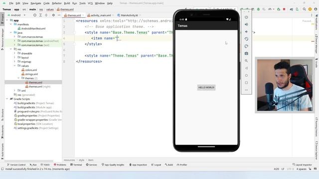 Guia Completo de Temas no Android - AppCompat | MaterialComponent | Material3 - Saiba as Diferença смотреть онлайн